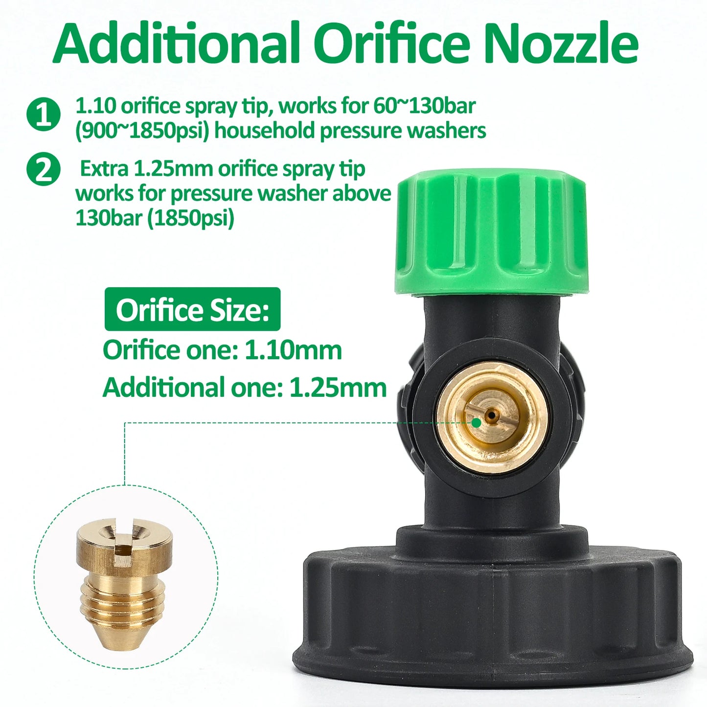 Car Foam Wash Snow Foam Lance Foam Nozzle Foam Cannon Foam Generator for Daewoo Hammer Karcher Huter Makita High Pressure Washer - My Store