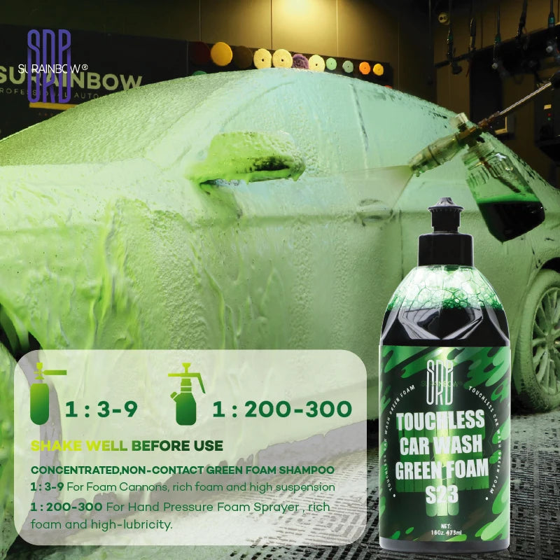 Green Foaming Car Wash Soap (Works with Foam Cannons and Guns or Bucket Washes) Safe for Cars, Trucks, Motorcycles, RVs & More. - My Store