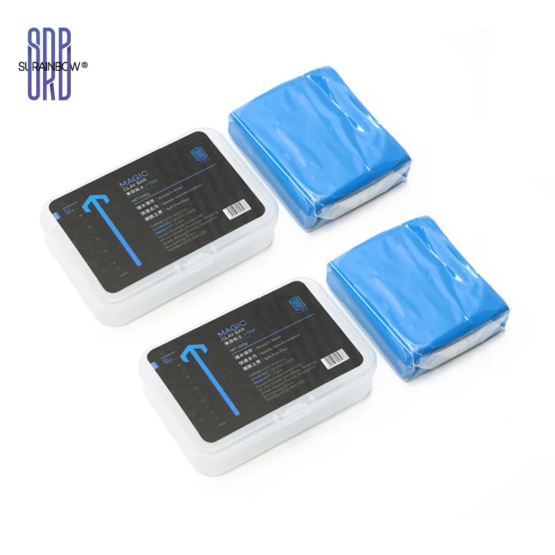 1-3Pcs Clay Bar Detailing Auto Car Clean Wash Cleaner Sludge Mud Remove Magic Blue Car Cleaning Car Brush Car Accessories - My Store
