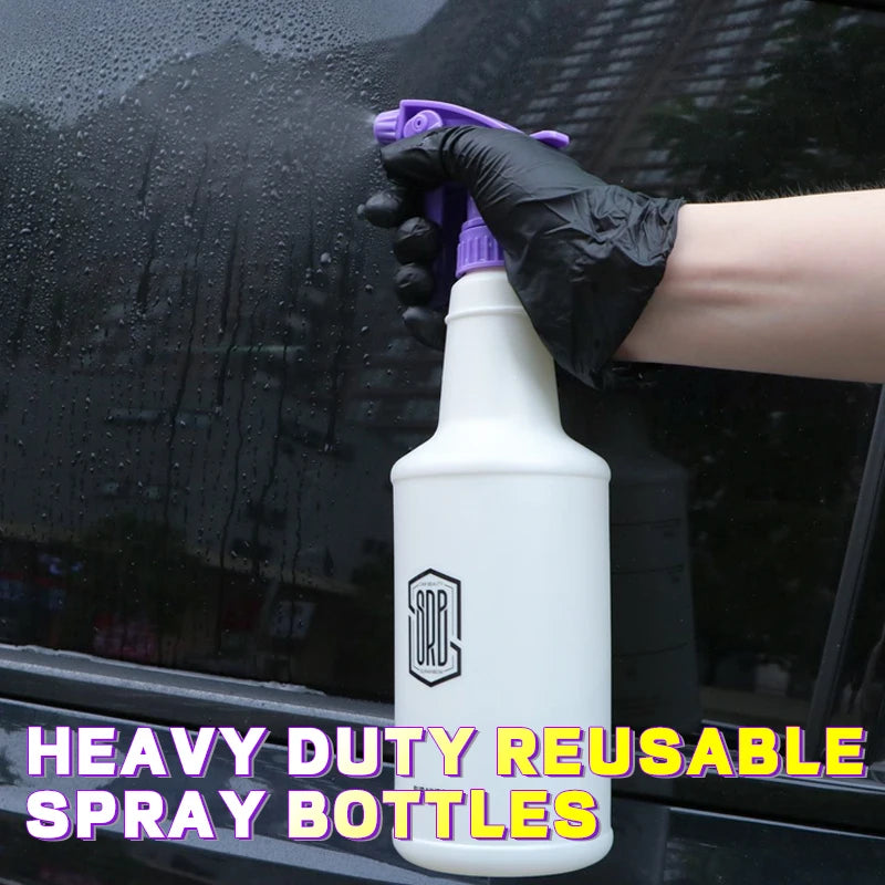 Car Ultra-fine Water Mist Cylindrical Spray Bottle HDPE Chemical Resistant Spray Auto Wash Watering Can, Heavy Duty Spray Bottle - My Store