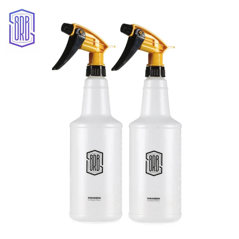 Car Ultra-fine Water Mist Cylindrical Spray Bottle HDPE Chemical Resistant Spray Auto Wash Watering Can, Heavy Duty Spray Bottle - My Store