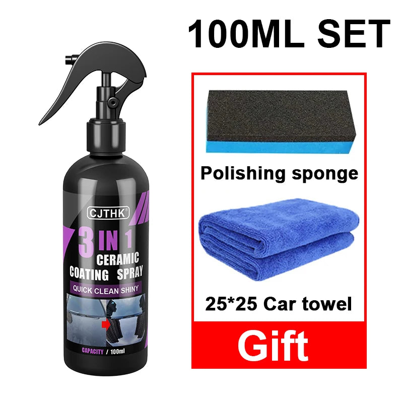 Ceramic Coating Car Nano Coating Agent Crystal Coating Liquid Hydrophobic Anti-Scratches Car Wax Coating Car Polishing Coating - My Store