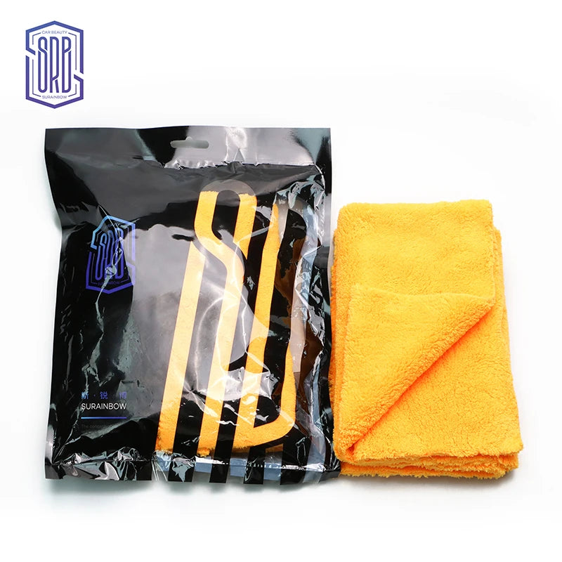 Coral Fleece Microfiber Highly Absorbent Cleaning Cloths, Reusable Kitchen Towels,Cleaning Glass, Kitchens, Bathrooms,Automotive - My Store