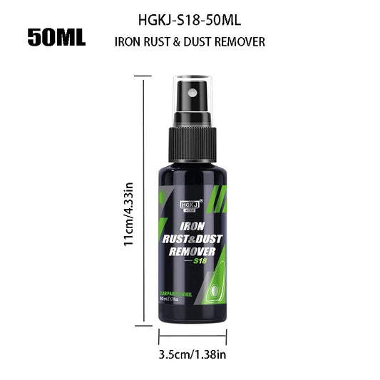HGKJ Car Paint & Wheel Iron Particles Powder Cleaning Super Rust Dust Remover Spray Metal Surface Defender Auto Rim Cleaner - My Store