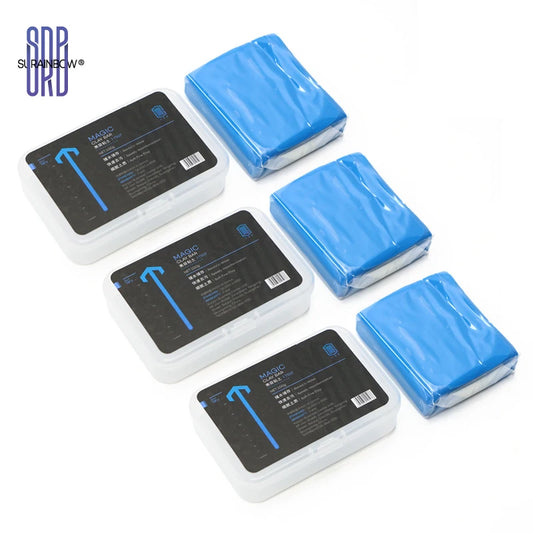 1-3Pcs Clay Bar Detailing Auto Car Clean Wash Cleaner Sludge Mud Remove Magic Blue Car Cleaning Car Brush Car Accessories - My Store